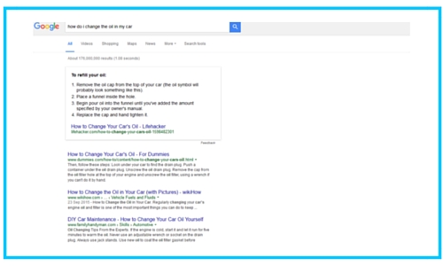 knowledge graph in google search results after sidebar ads removed