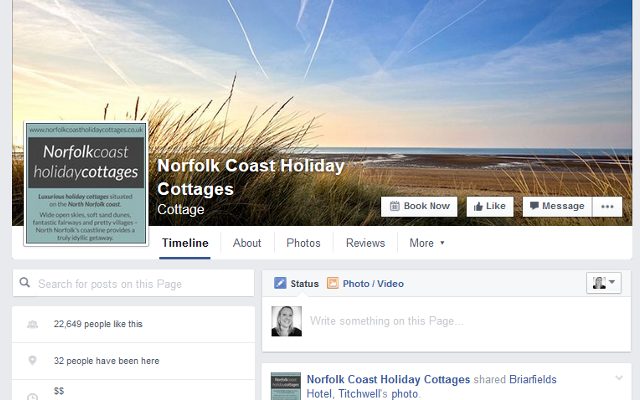 how to add a call to action to facebook cover photo