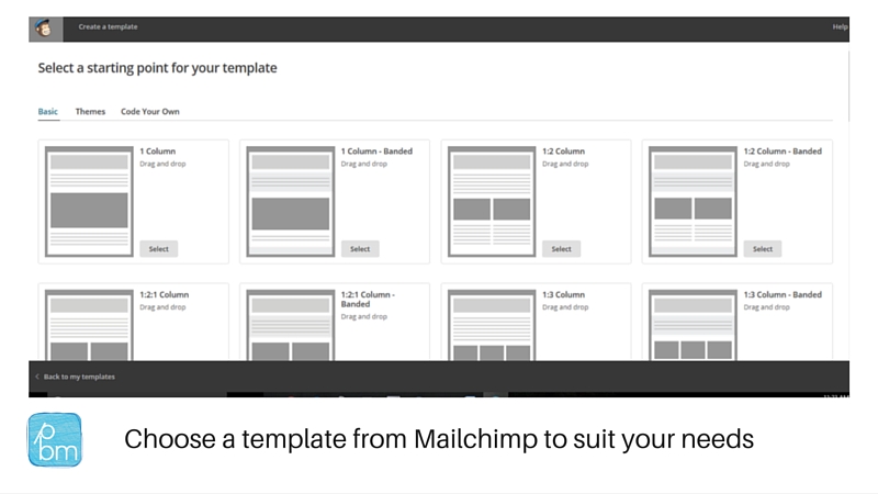 Mailchimp templates